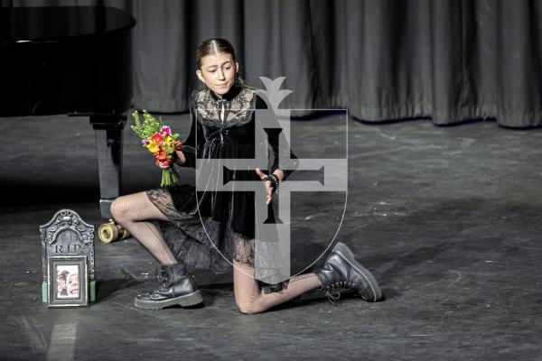 Picture by Sophie Rabey.  15-03-25.  Guernsey Eisteddfod 2025 at Beau Sejour. 
Saturday 15th March - Afternoon Session.  
Class M201 -SONGS FROM THE SHOWS 12 TO UNDER 15 (The Timothy J Hibbs Trophy)
Bea Wilson - Dead Mom (Beetlejuice)