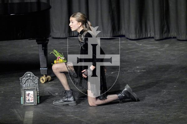 Picture by Sophie Rabey.  15-03-25.  Guernsey Eisteddfod 2025 at Beau Sejour. 
Saturday 15th March - Afternoon Session.  
Class M201 -SONGS FROM THE SHOWS 12 TO UNDER 15 (The Timothy J Hibbs Trophy)
Bea Wilson - Dead Mom (Beetlejuice)