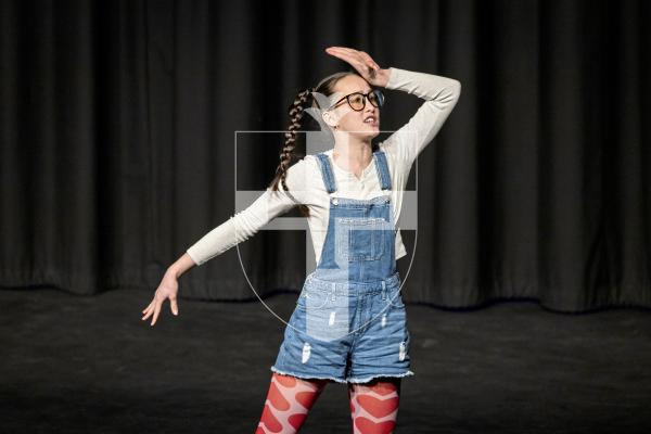 Picture by Sophie Rabey.  15-03-25.  Guernsey Eisteddfod 2025 at Beau Sejour. 
Saturday 15th March - Afternoon Session.  
Class M201 -SONGS FROM THE SHOWS 12 TO UNDER 15 (The Timothy J Hibbs Trophy)
Lottie Colmer - I Like Play Rehearsal (Be More Chill)