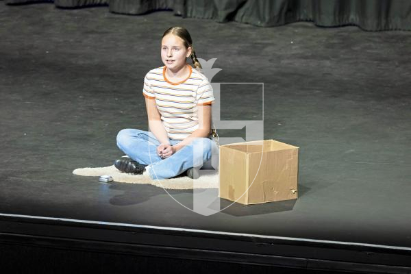 Picture by Peter Frankland. 17-03-25 Eisteddfod 2025 class 029. Character Study 11 and under 13 years. Darcy Reoch-Brehaut - Tar Beach