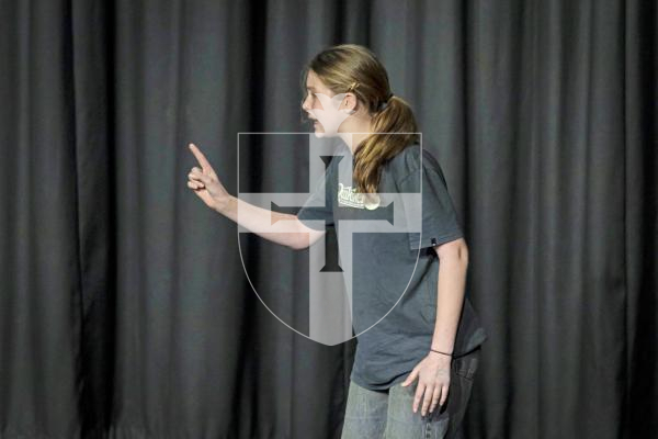 Picture by Peter Frankland. 17-03-25 Eisteddfod 2025 class 029. Character Study 11 and under 13 years. Evelyn Hill-Tout - Blue
