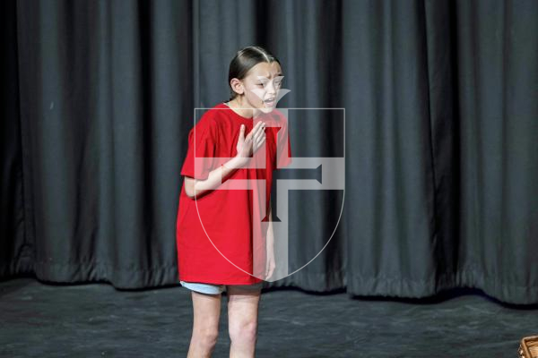 Picture by Peter Frankland. 17-03-25 Eisteddfod 2025 class 029. Character Study 11 and under 13 years. Eva Romero - When Marnie was there.