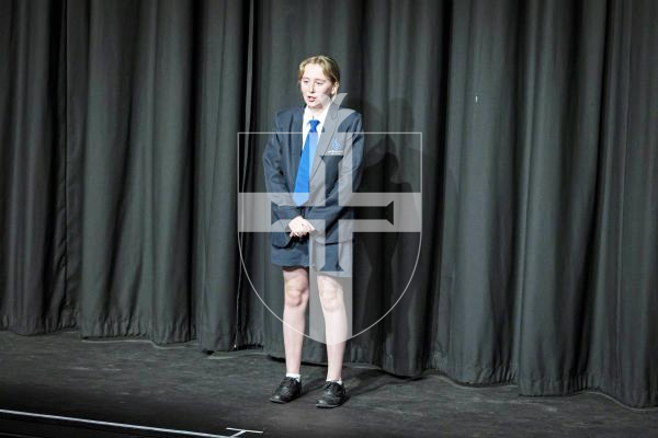 Picture by Peter Frankland. 17-03-25 Eisteddfod 2025 class 008 Set Poems 11 and under 12 years. Olivia Corbin