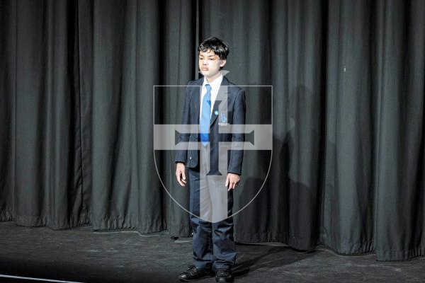 Picture by Peter Frankland. 17-03-25 Eisteddfod 2025 class 008 Set Poems 11 and under 12 years. Leroy Silva