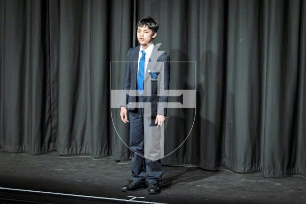 Picture by Peter Frankland. 17-03-25 Eisteddfod 2025 class 008 Set Poems 11 and under 12 years. Leroy Silva