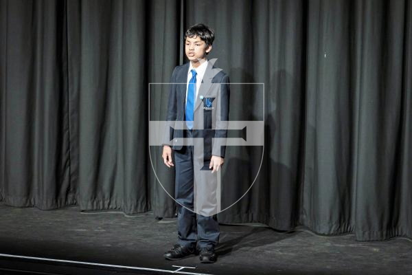 Picture by Peter Frankland. 17-03-25 Eisteddfod 2025 class 008 Set Poems 11 and under 12 years. Leroy Silva