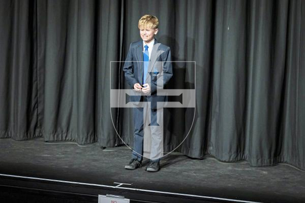 Picture by Peter Frankland. 17-03-25 Eisteddfod 2025 class 008 Set Poems 11 and under 12 years. Declan Eagles