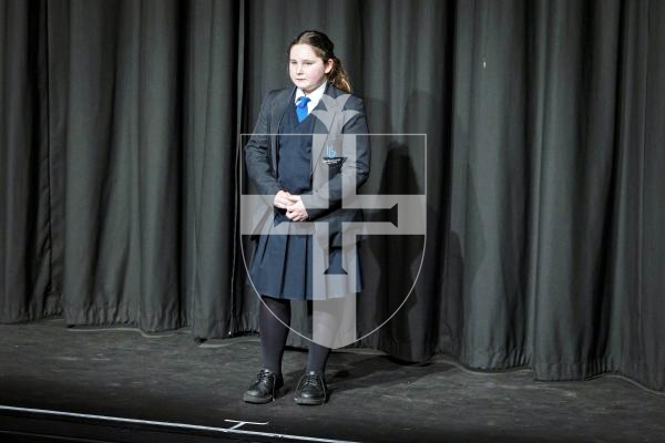 Picture by Peter Frankland. 17-03-25 Eisteddfod 2025 class 008 Set Poems 11 and under 12 years. Emily Kreckeler