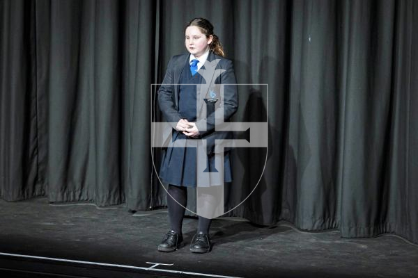 Picture by Peter Frankland. 17-03-25 Eisteddfod 2025 class 008 Set Poems 11 and under 12 years. Emily Kreckeler