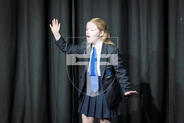 Picture by Peter Frankland. 17-03-25 Eisteddfod 2025 class 008 Set Poems 11 and under 12 years. Olivia Le Tissier