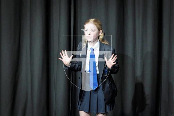 Picture by Peter Frankland. 17-03-25 Eisteddfod 2025 class 008 Set Poems 11 and under 12 years. Olivia Le Tissier