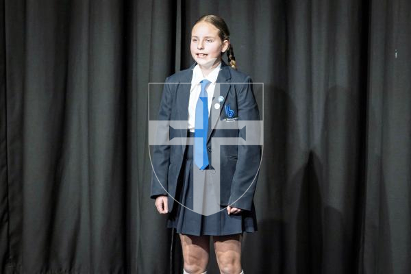 Picture by Peter Frankland. 17-03-25 Eisteddfod 2025 class 008 Set Poems 11 and under 12 years. Darcy Reoch-Brehaut