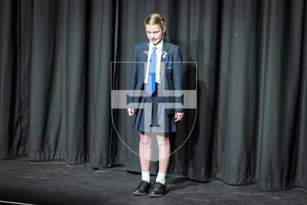 Picture by Peter Frankland. 17-03-25 Eisteddfod 2025 class 008 Set Poems 11 and under 12 years. Izabella Lucane