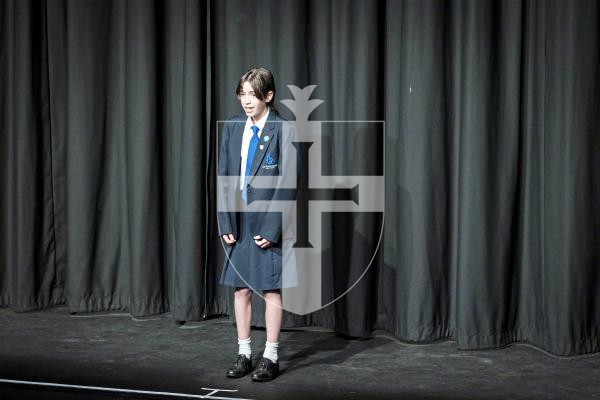 Picture by Peter Frankland. 17-03-25 Eisteddfod 2025 class 008 Set Poems 11 and under 12 years. Charlotte Le Huray