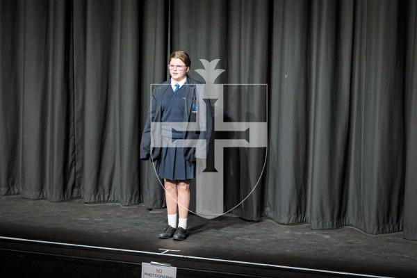 Picture by Peter Frankland. 17-03-25 Eisteddfod 2025 class 008 Set Poems 11 and under 12 years. Lillie Cram