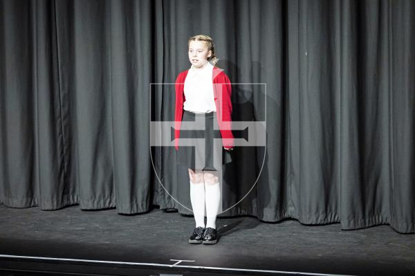Picture by Peter Frankland. 20-03-25 Eisteddfod 2025 Class D007a - Set Poems 10 and under 11 years. Ayla Tetlow