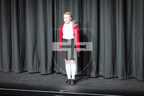 Picture by Peter Frankland. 20-03-25 Eisteddfod 2025 Class D007a - Set Poems 10 and under 11 years. Ayla Tetlow