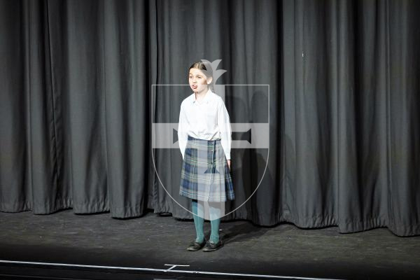 Picture by Peter Frankland. 20-03-25 Eisteddfod 2025 Class D007a - Set Poems 10 and under 11 years. Alexa Grime
