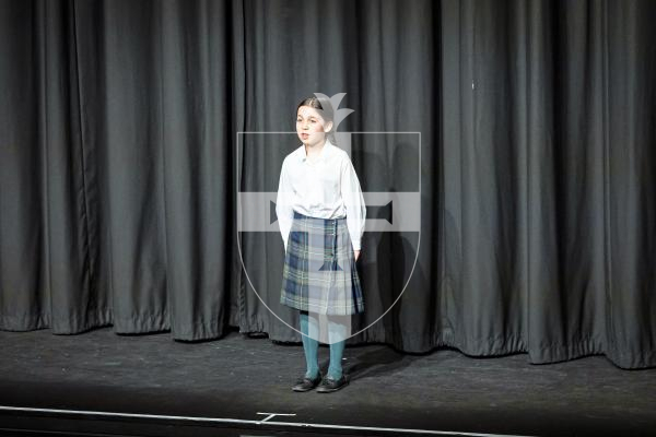 Picture by Peter Frankland. 20-03-25 Eisteddfod 2025 Class D007a - Set Poems 10 and under 11 years. Alexa Grime