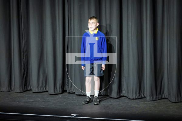 Picture by Peter Frankland. 20-03-25 Eisteddfod 2025 Class D007a - Set Poems 10 and under 11 years. Oliver Whitwam