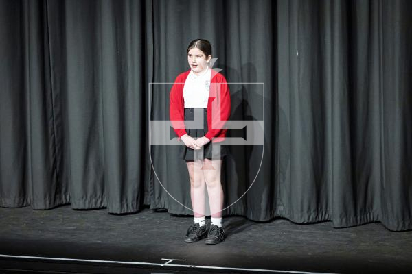 Picture by Peter Frankland. 20-03-25 Eisteddfod 2025 Class D007a - Set Poems 10 and under 11 years. Roxy Enticott