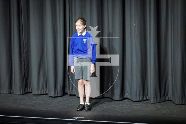 Picture by Peter Frankland. 20-03-25 Eisteddfod 2025 Class D007a - Set Poems 10 and under 11 years. Alicia Cathcart