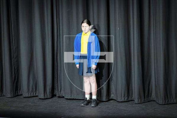 Picture by Peter Frankland. 20-03-25 Eisteddfod 2025 Class D007a - Set Poems 10 and under 11 years. Poppy Sarre