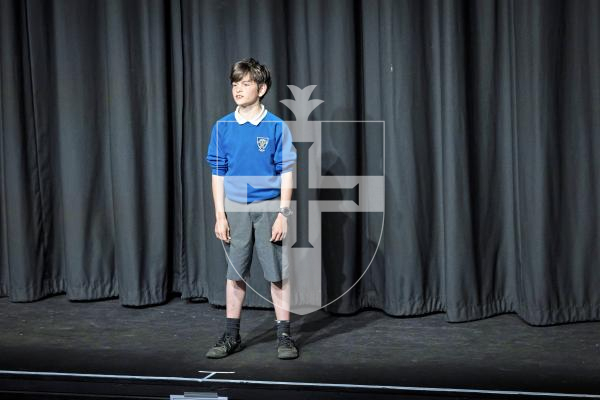 Picture by Peter Frankland. 20-03-25 Eisteddfod 2025 Class D007a - Set Poems 10 and under 11 years. Benaiah Krige
