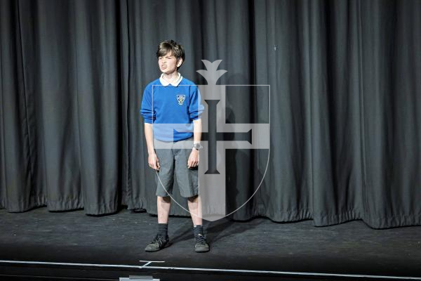 Picture by Peter Frankland. 20-03-25 Eisteddfod 2025 Class D007a - Set Poems 10 and under 11 years. Benaiah Krige