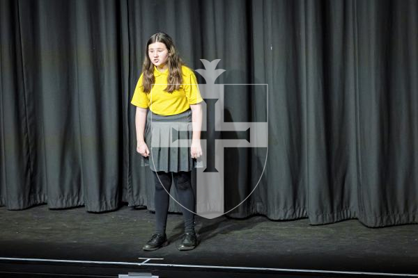 Picture by Peter Frankland. 20-03-25 Eisteddfod 2025 Class D007a - Set Poems 10 and under 11 years. Jenny James