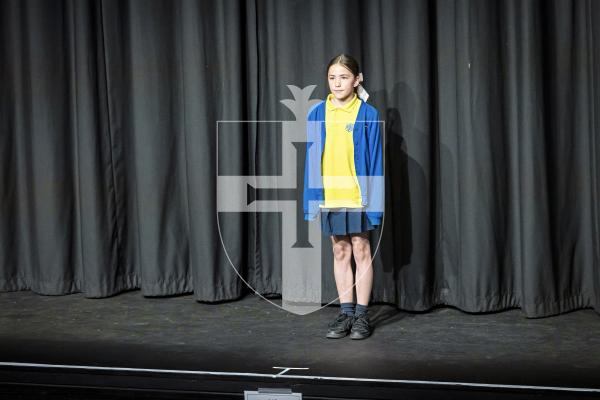Picture by Peter Frankland. 20-03-25 Eisteddfod 2025 Class D007a - Set Poems 10 and under 11 years. KalishaLe Sauvage