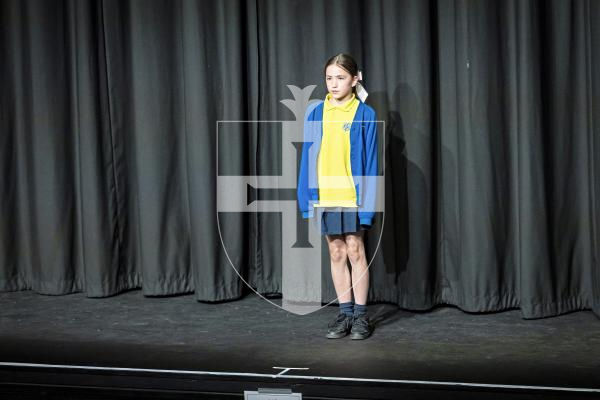 Picture by Peter Frankland. 20-03-25 Eisteddfod 2025 Class D007a - Set Poems 10 and under 11 years. KalishaLe Sauvage