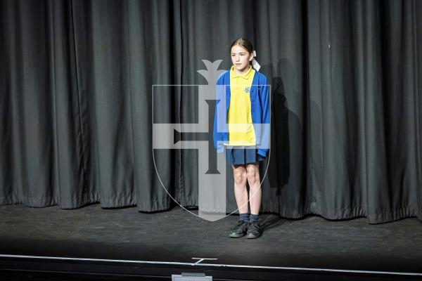 Picture by Peter Frankland. 20-03-25 Eisteddfod 2025 Class D007a - Set Poems 10 and under 11 years. KalishaLe Sauvage