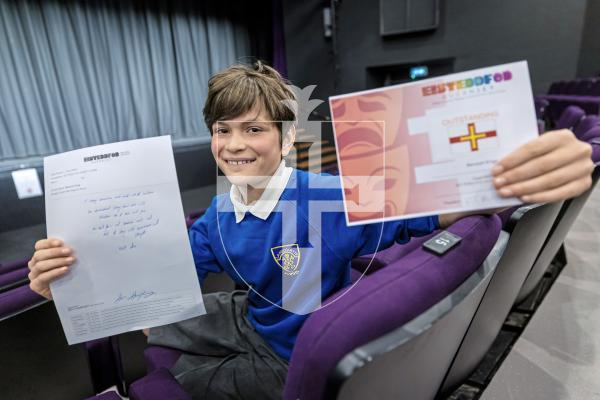 Picture by Peter Frankland. 20-03-25 Eisteddfod 2025 Class D007a - Set Poems 10 and under 11 years. Winner of class Benaiah Krige