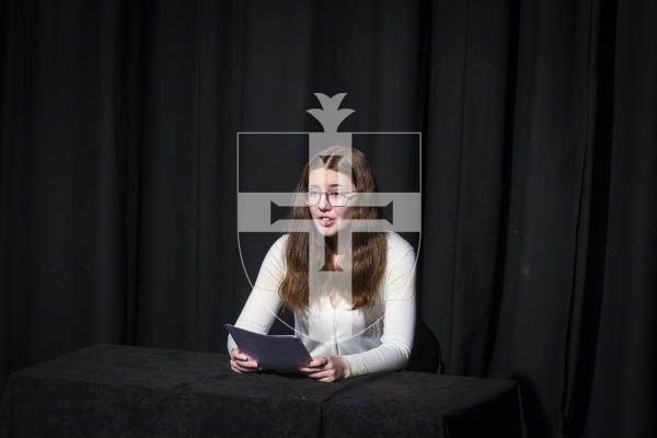 Picture by Peter Frankland. 11-03-26 Eisteddfod Class D026 - News Reading 13 and Under 18  Years. Jasmine Divall