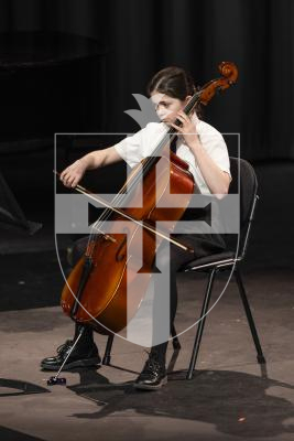 Picture by Sophie Rabey. 02–0326.  Guernsey Eisteddfod 2026 at Beau Sejour.  Monday 2nd Afternoon Session.
M054 - CELLO UNDER 14.
Evie Langlois - Song For Sue.