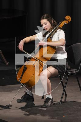 Picture by Sophie Rabey. 02–0326.  Guernsey Eisteddfod 2026 at Beau Sejour.  Monday 2nd Afternoon Session.
M054 - CELLO UNDER 14.
Rosie Gist - Gavotte No.2