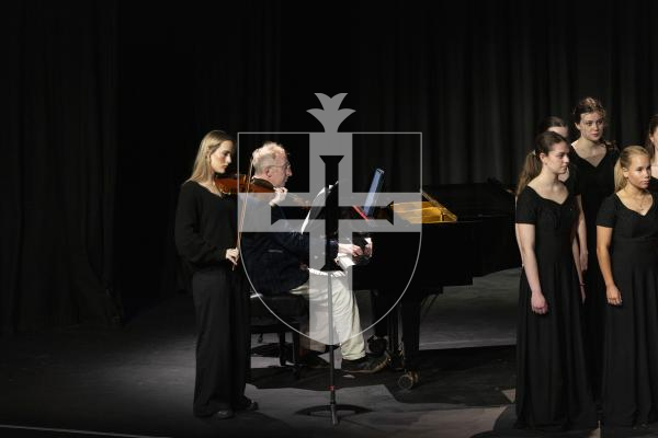 Picture by Sophie Rabey. 02–0326.  Guernsey Eisteddfod 2026 at Beau Sejour.  Monday 2nd Afternoon Session.
M213 - CHOIRS SECONDARY SCHOOL AGE.
Guernsey Girls Choir - All Shall Be Well / Chili Con Carne