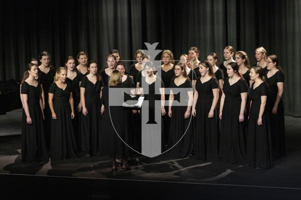 Picture by Sophie Rabey. 02–0326.  Guernsey Eisteddfod 2026 at Beau Sejour.  Monday 2nd Afternoon Session.
M213 - CHOIRS SECONDARY SCHOOL AGE.
Guernsey Girls Choir - All Shall Be Well / Chili Con Carne