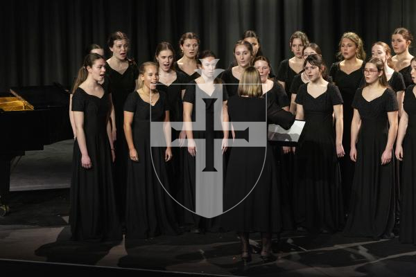 Picture by Sophie Rabey. 02–0326.  Guernsey Eisteddfod 2026 at Beau Sejour.  Monday 2nd Afternoon Session.
M213 - CHOIRS SECONDARY SCHOOL AGE.
Guernsey Girls Choir - All Shall Be Well / Chili Con Carne