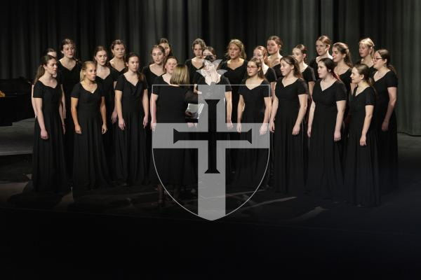 Picture by Sophie Rabey. 02–0326.  Guernsey Eisteddfod 2026 at Beau Sejour.  Monday 2nd Afternoon Session.
M213 - CHOIRS SECONDARY SCHOOL AGE.
Guernsey Girls Choir - All Shall Be Well / Chili Con Carne