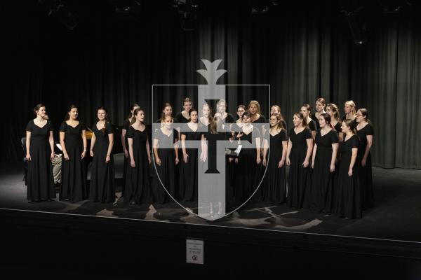 Picture by Sophie Rabey. 02–0326.  Guernsey Eisteddfod 2026 at Beau Sejour.  Monday 2nd Afternoon Session.
M213 - CHOIRS SECONDARY SCHOOL AGE.
Guernsey Girls Choir - All Shall Be Well / Chili Con Carne