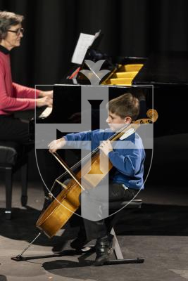 Picture by Sophie Rabey. 03–03-26.  Guernsey Eisteddfod 2026 at Beau Sejour.  Tuesday 3rd Morning Session.
M052 - CELLO UNDER 9.
Oliver Orme - Russian Wedding.