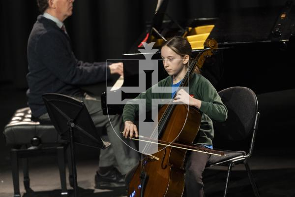 Picture by Sophie Rabey. 03–03-26.  Guernsey Eisteddfod 2026 at Beau Sejour.  Tuesday 3rd Morning Session.
M053 - CELLO UNDER 11.
Eleanor Grant - Russian Wedding.