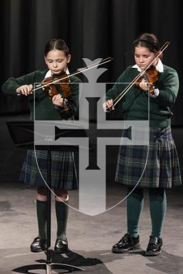 Picture by Sophie Rabey. 03–03-26.  Guernsey Eisteddfod 2026 at Beau Sejour.  Tuesday 3rd Morning Session.
M069 - CHAMBER MUSIC DUO/TRIO/QUARTET - JUNIOR SCHOOL AGE.
Beatrice Holland and Ava Jalowiec - Hoedown.