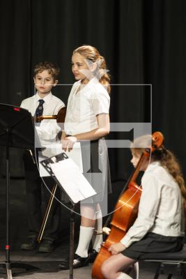 Picture by Sophie Rabey. 03–03-26.  Guernsey Eisteddfod 2026 at Beau Sejour.  Tuesday 3rd Morning Session.
M113 - ORCHESTRA BAND OR INSTRUMENTAL ENSEMBLE - JUNIOR SCHOOL AGE.
Beechwood Strings Club - Spy Movie from Hollywood Suite.