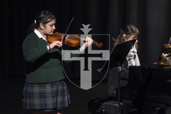Picture by Peter Frankland. 05-03-26 Eisteddfod 2026 Class M042 - Violin Under 14. Sophia Tariq