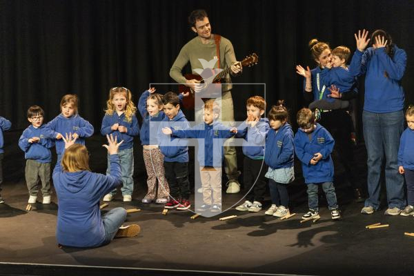 Picture by Sophie Rabey. 06–03-26.  Guernsey Eisteddfod 2026 at Beau Sejour.  Friday 6th Morning Session.
M119 - MUSIC MAKING PRE-SCHOOL AGE.
Butterflies Pre-School - This Little Light of Mine.