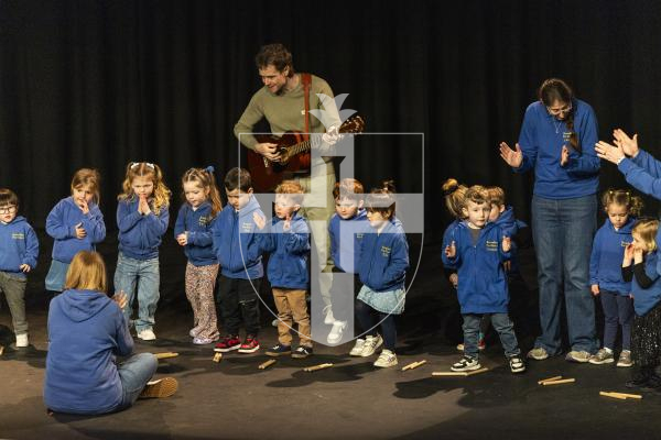 Picture by Sophie Rabey. 06–03-26.  Guernsey Eisteddfod 2026 at Beau Sejour.  Friday 6th Morning Session.
M119 - MUSIC MAKING PRE-SCHOOL AGE.
Butterflies Pre-School - This Little Light of Mine.