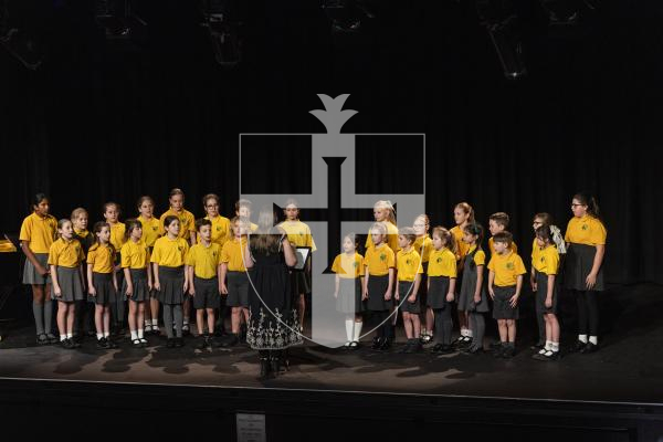 Picture by Sophie Rabey. 06–03-26.  Guernsey Eisteddfod 2026 at Beau Sejour.  Friday 6th Morning Session.
M209 - CHOIRS JUNIOR SCHOOL AGE - UNISON SINGING
Forest Primary School - Rainbow Connection / Make Your Own Kind Of Music.